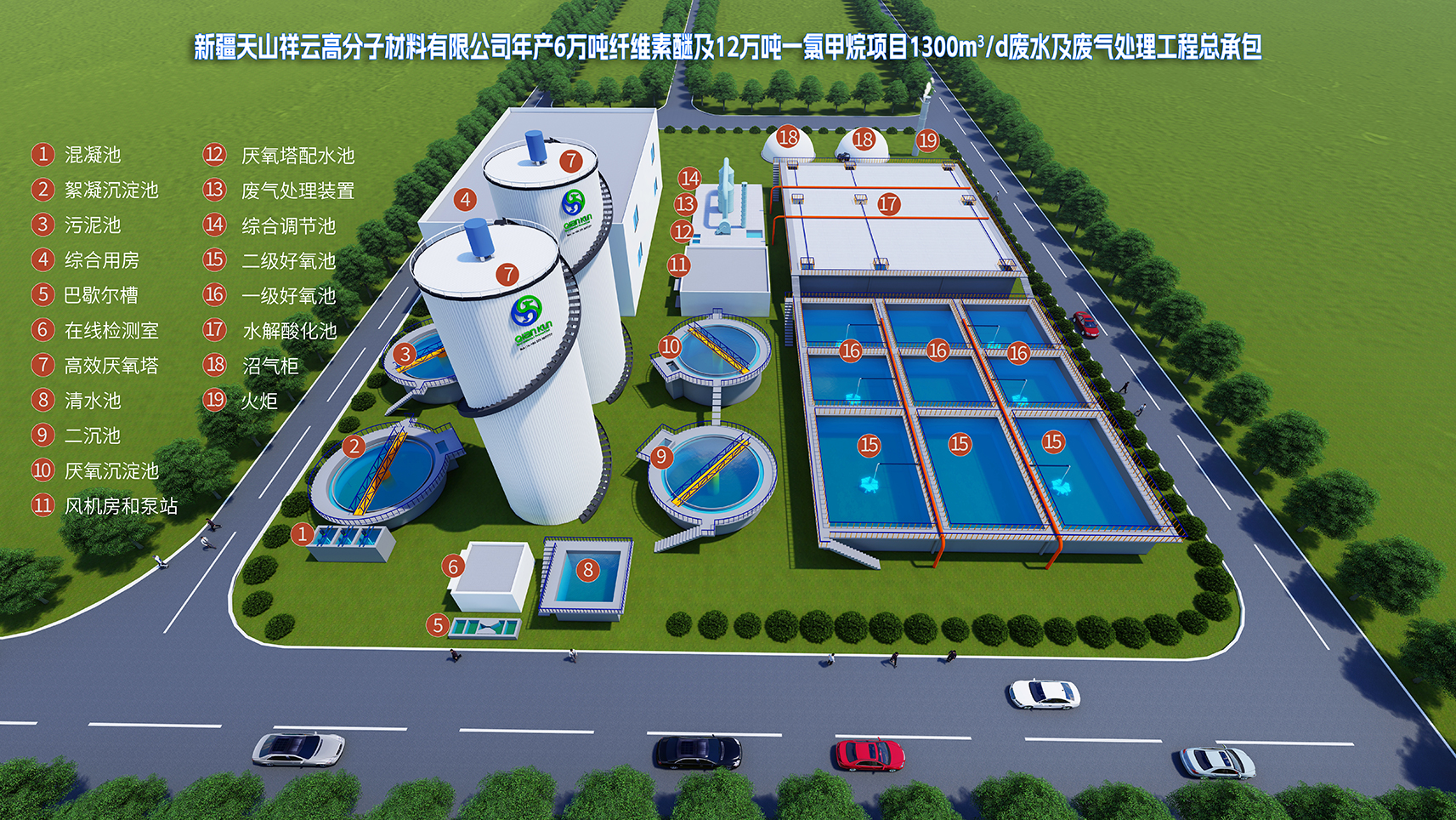 化工高难废水